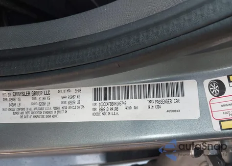 2010 Chrysler Sebring Touring from USA, damaged, VIN 1C3CC4FB8AN105740